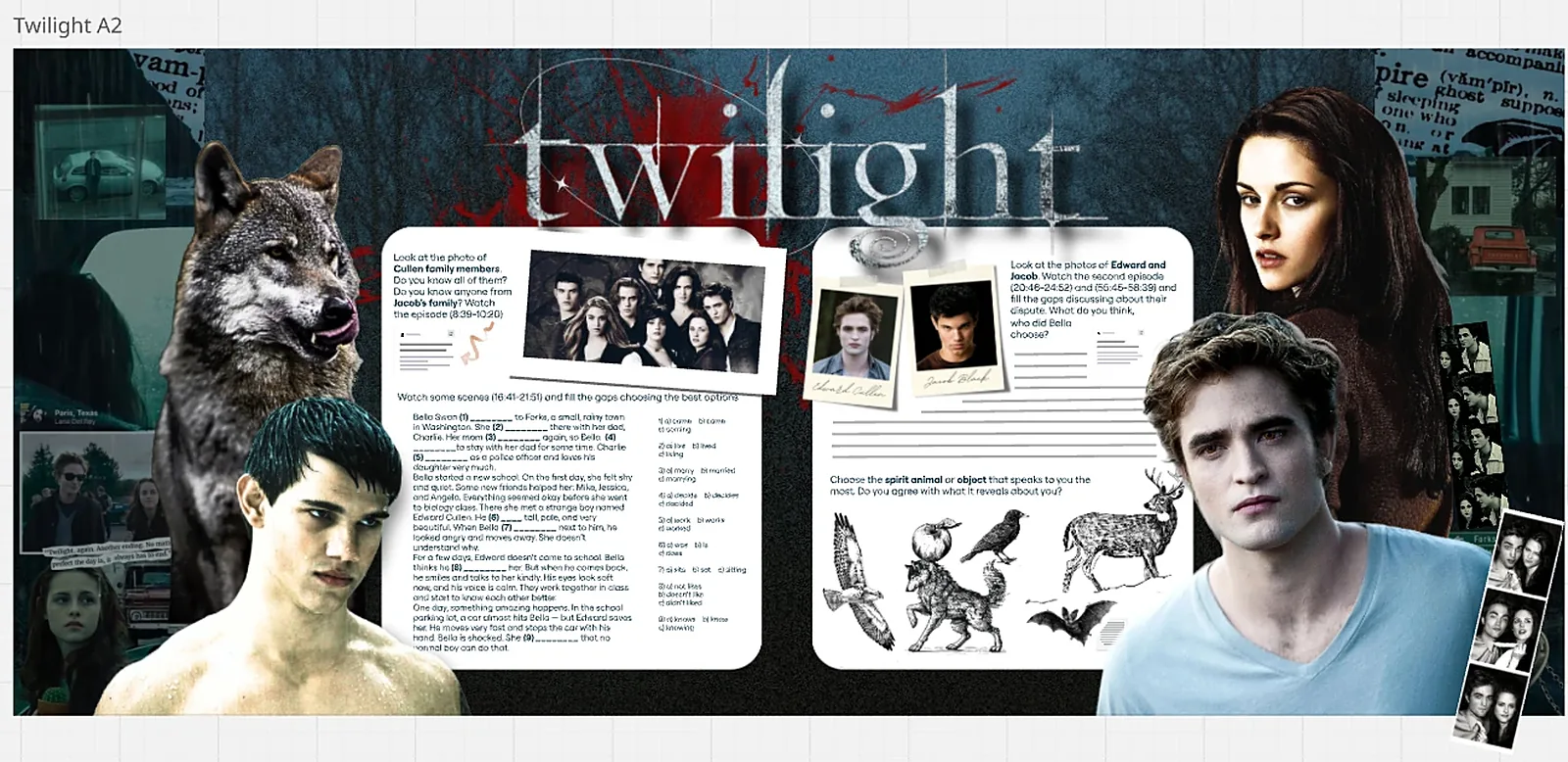 Доска урока Twilight